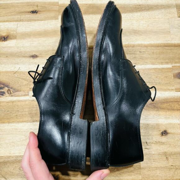 Allen Edmonds Walton Black Leather Oxford Dress Shoes Mens Size 11 D Lace Up main image 7